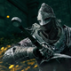 A tarnished player in Elden Ring grabs their sword while they stand in a field of yellow flowers.